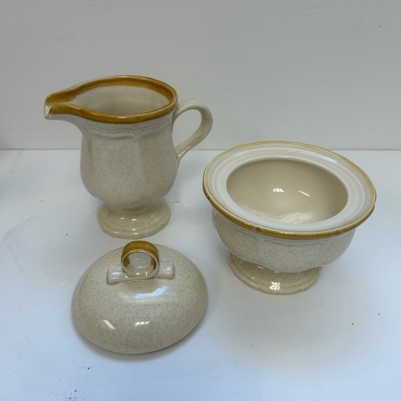 Mikasa/EC 400/ sugar and creamer/ “Garden Club”made in Japan - Picture 2 of 11